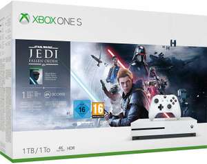 [Lokal MediaMarkt Duisburg-Großenbaum] MICROSOFT Xbox One S + Star Wars Jedi: Fallen Order/2. Controller + 3 Jahre Garantie