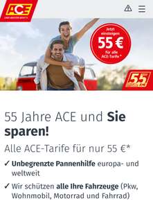 Automobilclub ACE 1. Jahr Premiumtarif