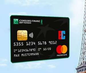 45€ Cashback von Shoop.de + 50€ Bonus Consors Finanz Mastercard dauerhaft 0€ Jahresgebühr (100% Lastschrift, Google + Apple Pay)