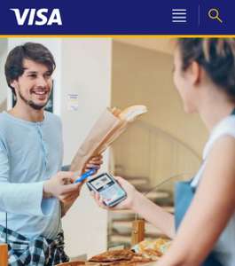 Visa-Card nutzen und 2% Cashback bekommen (für Zahlungen bis 25€, 1.9.-15.10.2020)