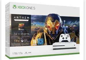Microsoft Xbox One S Anthem Bundle, mit 1TB Festplatte und 4K-Auflösung