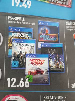 Lokal Marktkauf Bielefeld - Playstation 4 Spiele (z.B. Assassin's Creed: Unity PS4)