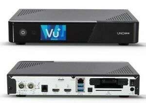 VU+ Uno 4K SE 1x DVB-S2X FBC Twin Tuner E2 Linux UHD 2160p HEVC H.265 Sat Receiver