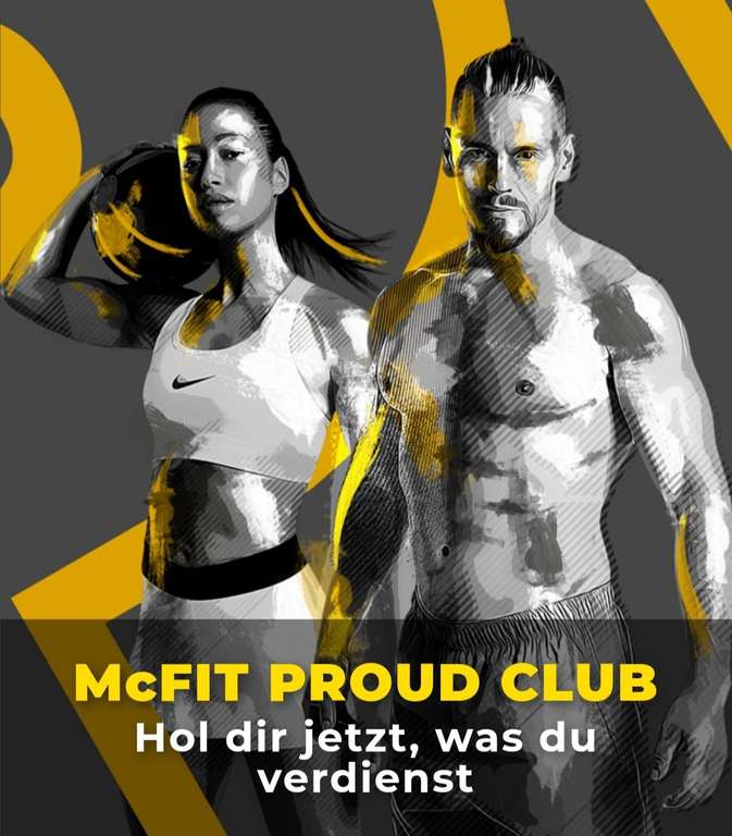 McFit Proud Club mit Angeboten für langjährige Mitglieder