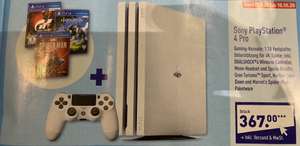 PlayStation 4 Pro, 1 TB, weiß - inkl. 3 Spielen