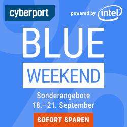 Cyberport Blue Weekend: diverse Angebote für Notebooks, Monitore, NAS-Gehäuse, Lautsprecher, SSDs, Smart Home-Produkte, uvm.