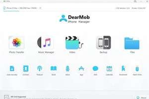 DearMob: Flexible Backups und Verwaltung von iOS Geräte - Kostenlos