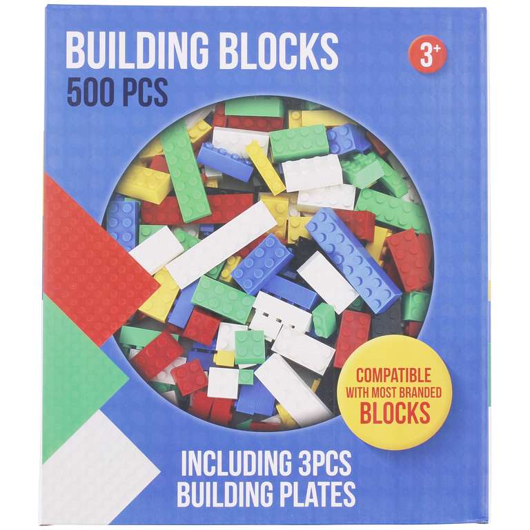 [Action] 500 Klemmbausteine / Buildings Blocks bis 2x8 (offline)