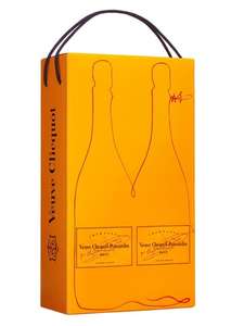 Veuve Clicquot Brut im Twinpack mit Geschenkverpackung