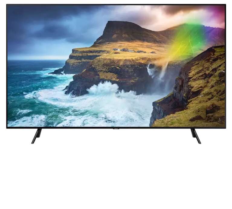SAMSUNG GQ65Q70R QLED TV (Flat, 65 Zoll / 163 cm, UHD 4K, SMART TV) / GQ65Q70T (2020er Modell) für 974€ (nur im Markt)