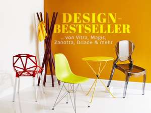 Design-Ikonen von Vitra, Magis, Zanotta ab Montag bei [Westwing], z.B. Hang it all Garderobe von Ray und Charles Eames