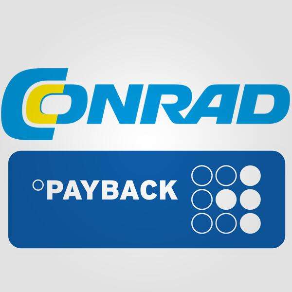 15-fach Payback Punkte bei Conrad über die Payback App - entspricht ca. 7,50% Ersparnis