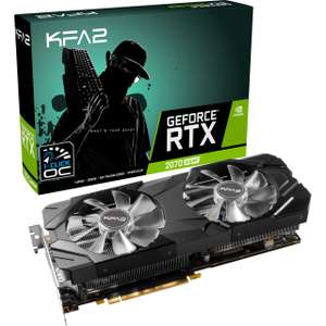 [Mindstar] 8GB KFA2 GeForce RTX 2070 SUPER EX [1-Click OC] Aktiv PCIe 3.0 x16 Grafikkarte