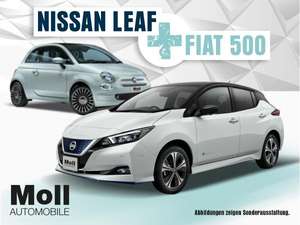 Privatleasing: 2 Jahre Nissan Leaf + 4 Jahre Fiat 500 (sofort verfügbar) für insgesamt 5573€