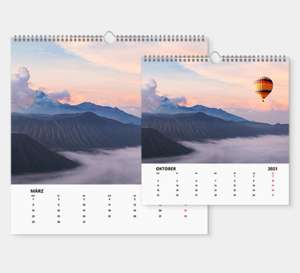 Fotokalender in Digitaldruck, A4 für 4,21€ + Versandkosten bei [Lidl Fotos]