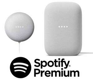 6 Monate Spotify Premium Probeabo gratis bei tink (Entertainment ab 49,90€ UVP): z.B. zum Google Nest Audio + Google Nest Mini für 99€