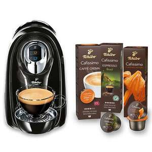 [Ebay] Tchibo Cafissimo Compact Kapselmaschine schwarz inkl. 30 Kapseln ( Kaffee, Espresso, Caffe Crema, 1,2L )