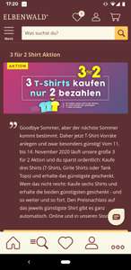 Elbenwald 3 T-Shirts zum Preis von 2 (1 T-Shirt gratis) fast 1700 Motive
