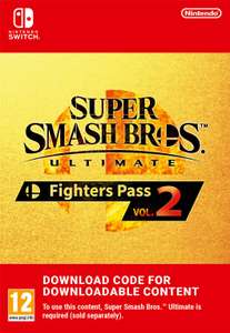 [ebay] Super Smash Bros Ultimate - Fighters Pass Vol. 2 (Nintendo Switch) (personalisiert, Zahlung mit Kreditkarte notwendig)