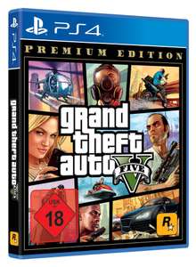 Grand Theft Auto V Premium Edition (PS4, englische Sprache, deutsche Untertitel, Metacritic 97/8.4)