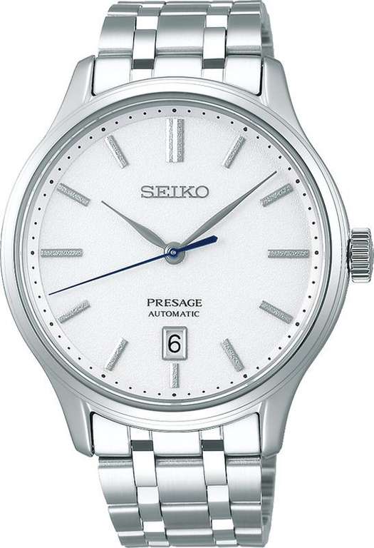 Seiko Presage Automatik Uhr Weiß SRPD39J1 (Saphirglas, 4R35, 42mm, Sammeldeal)