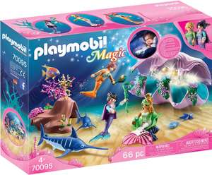 PLAYMOBIL Magic 70095 - Nachtlicht Perlenmuschel - Weihnachten kommt