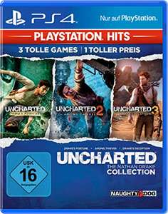 [Prime] Uncharted Collection (Teil 1-3), Uncharted 4 oder Uncharted The Lost Legacy für je 9,99€