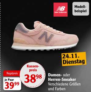 Globus I New Balance Sneaker vers. Modelle z.B. 373 I 500 I 515 etc. für 38,98€