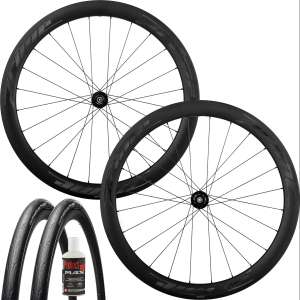 Prime RR 50 V3 Radsatz fürs Rennrad mit TR-Set, Carbon, 50mm, Disc oder Felgenbremse