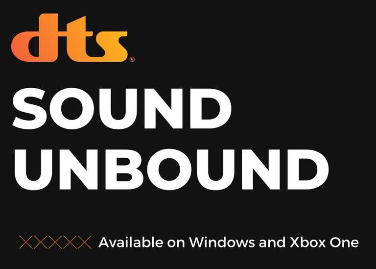 DTS:X Unbound | Xbox & Windows 10 | 9,99€