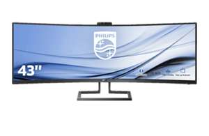 PHILIPS 439P9H 43,4 Zoll HDR Gaming Monitor (4 ms Reaktionszeit, 100 Hz)