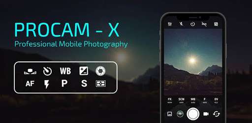 "ProCam X" Premium-Kamera-App für Android kostenlos