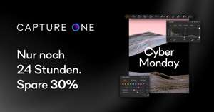 Capture One Pro 20+21 CYBERMONDAY DEAL - 30%