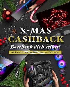 MSI X-MAS Cashback Aktion