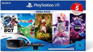Sony Playstation VR Mega Pack 3 inkl. Headset & Camera + 5 Spiele (Astro Bot, Everybody's Golf VR, Moos, Blood & Truth, VR Worlds)