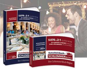Gutscheinbuch / Schlemmerblock 6 Stück für 64,50 / 10,75€/Buch