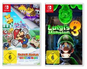 [Media Markt & Saturn Abholung / Amazon] Luigi's Mansion 3 | oder | Paper Mario - The Origami King für je 39,99€
