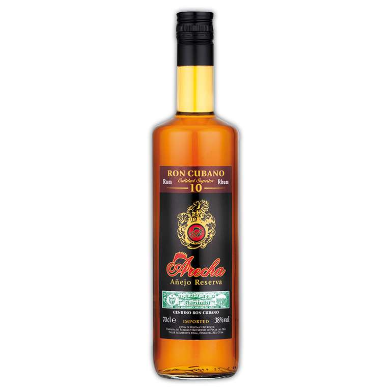 Arecha Reserva Kubanischer Rum - 10 Jahre - 0,7 Liter für 12,66 € @ Norma ab 16.12.