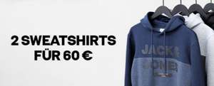 Jack & Jones 2 Sweatshirts für 60€