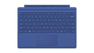 Microsoft Surface Pro 4 Type Cover blau (deutsches Tastaturlayout)