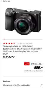 Sony Alpha 6400 (ILCE-6400 KIT mit 16-50mm)