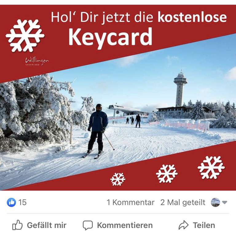 Gratis Starjack Keycard für 75 Skigebiete nutzbar (5 Jahre gültig!)