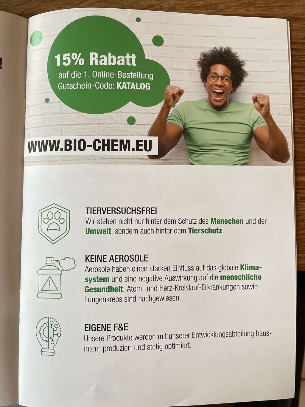 15% Neukunden Rabatt bei Bio-Chem