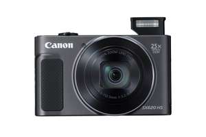 CANON PowerShot SX620 HS schwarz Kompaktkamera (20 Megapixel, WLAN, Wifi, NFC, GPS)
