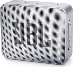 JBL GO 2 Bluetooth Lautsprecher grau/rot/blau [Prime]