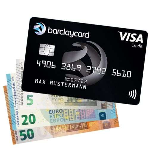75€ Bonus zur dauerhaft kostenlosen Barclaycard Visa Kreditkarte für Neukunden (100% Bankeinzug, weltweit kostenlose Abhebung & Zahlung)