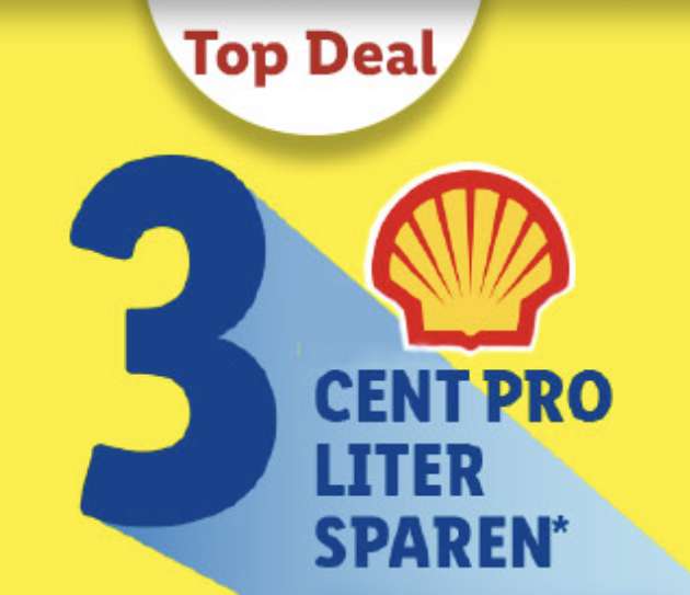 Heute letzter Tag: 3 Cent pro Liter sparen bei Shell