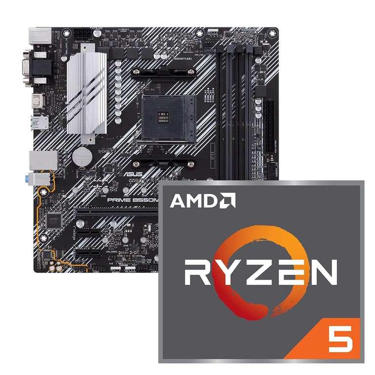 AMD Ryzen 5 - 5600X + ASUS Prime B550M-A