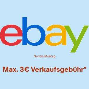 eBay: Max. 3€ oder -70% Verkaufsgebühr / Verkaufsprovision vom 22.01. bis zum 25.01.2021 für eingeladene private Verkäufer