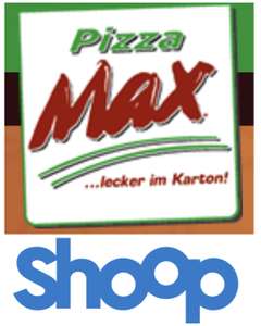 Hamburg, Berlin, Potsdam, Lübeck, Kiel: 30% Cashback bis max. 49,99€ + 3€ Gutschein (ab 10€) bei Pizza Max Lieferservice [Shoop]